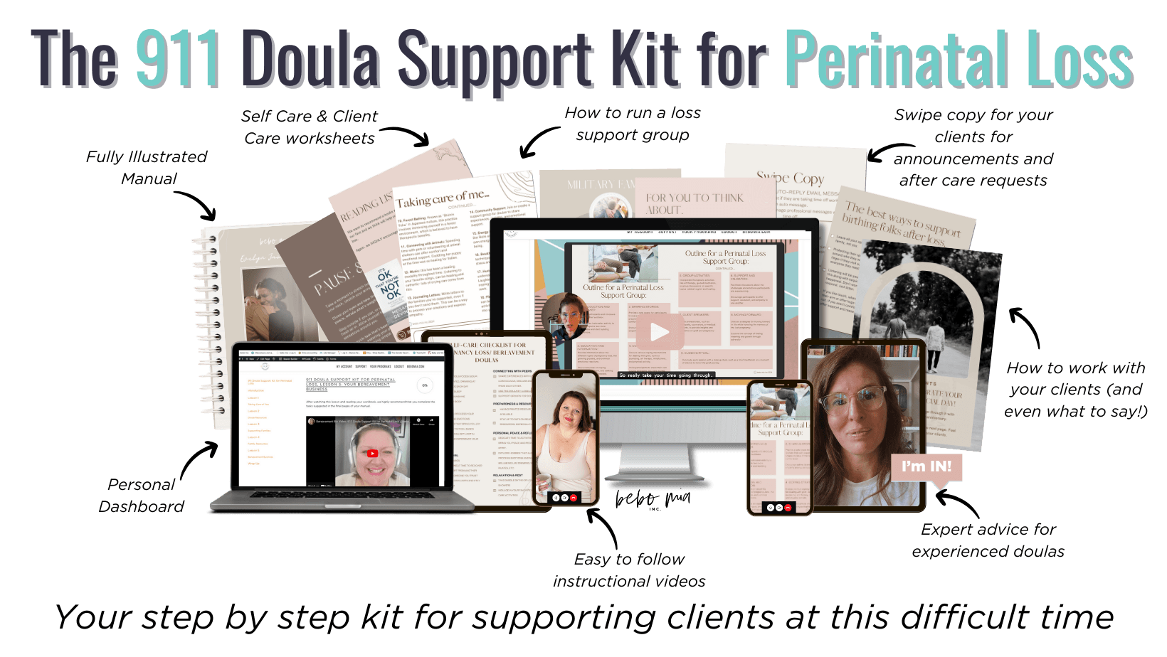 911 Doula Support Kit for Perinatal Loss